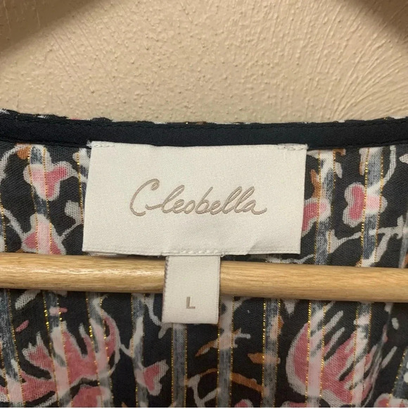 Cleobella Brynlee Blouse in Fan Print Size Large - Picture 12 of 13